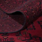 Afghansk matta - Kungliga - 290 x 197 cm - mörkröd