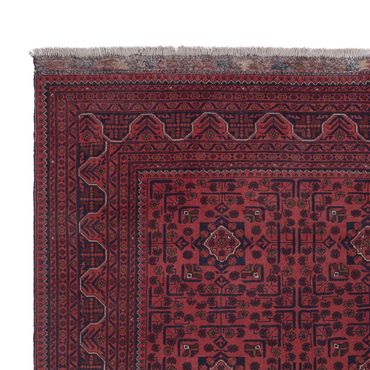 Afghan Rug - Kunduz - 304 x 200 cm - dark red