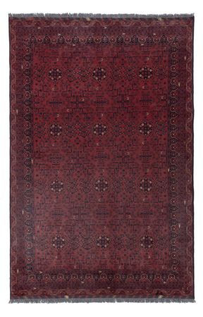 Afghan Rug - Kunduz - 280 x 184 cm - dark red