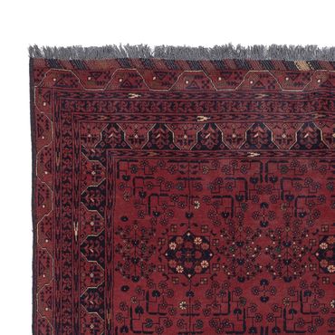 Afghan Rug - Kunduz - 280 x 184 cm - dark red
