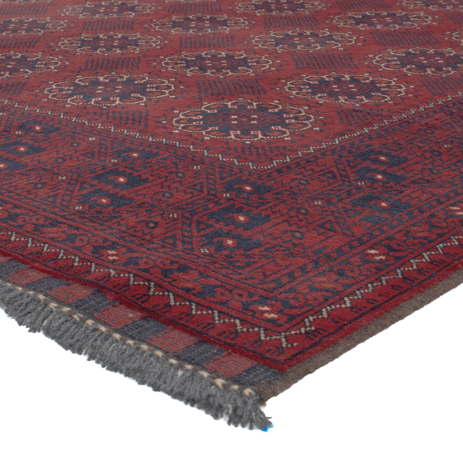 Afghan Rug - Kunduz - 283 x 199 cm - dark red