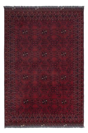 Afghan Rug - Kunduz - 298 x 202 cm - dark red