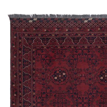 Afghan Rug - Kunduz - 298 x 202 cm - dark red