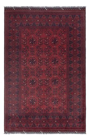 Afghan Rug - Kunduz - 300 x 204 cm - dark red