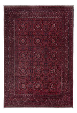 Afghan Rug - Kunduz - 290 x 195 cm - dark red