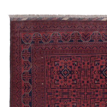 Afghan Rug - Kunduz - 289 x 195 cm - dark red