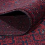 Afghansk matta - Kungliga - 286 x 202 cm - mörkröd