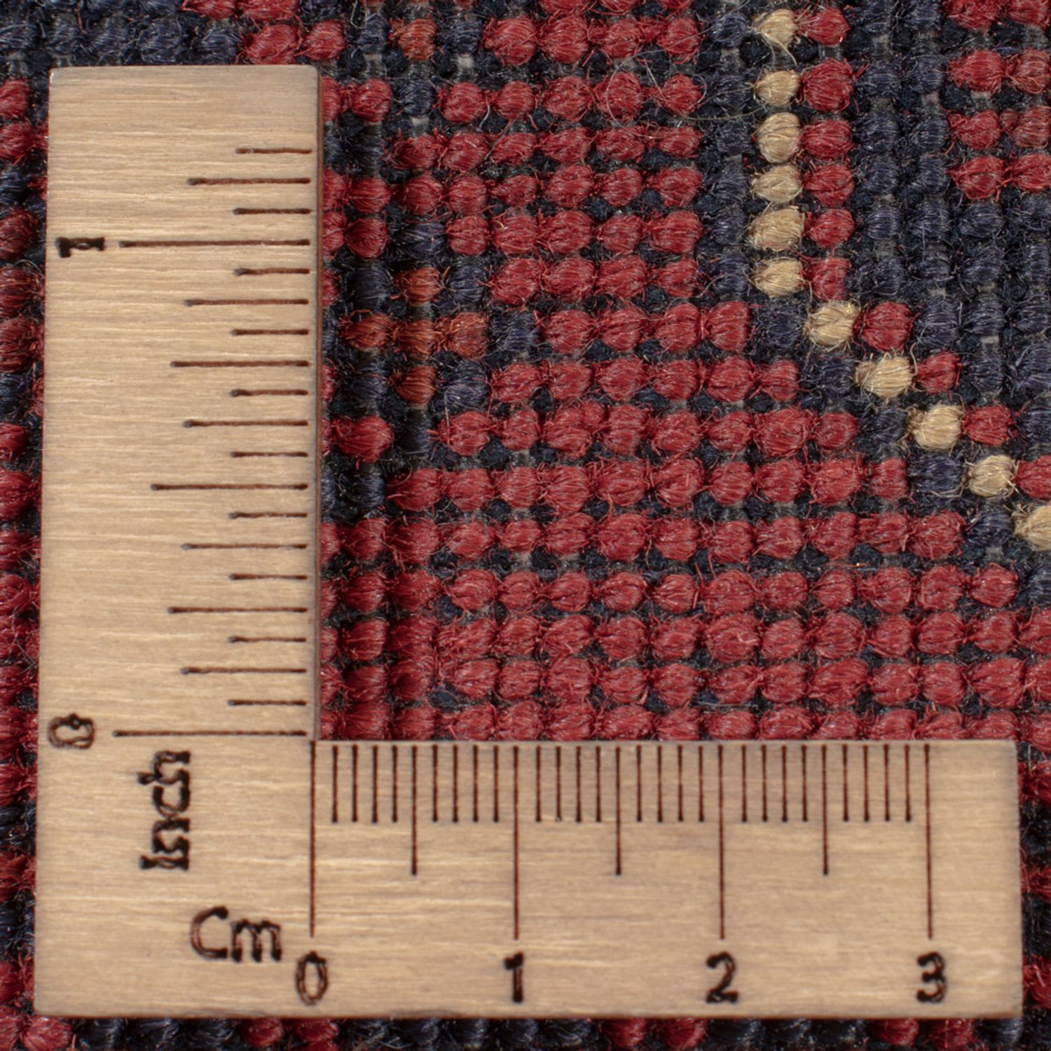 Afghanske tepper - Kunduz - 289 x 199 cm - mørk rød