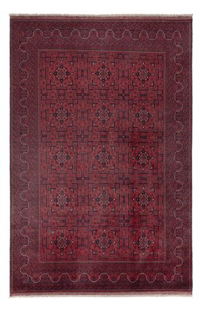 Afghan Rug - Kunduz - 299 x 196 cm - dark red