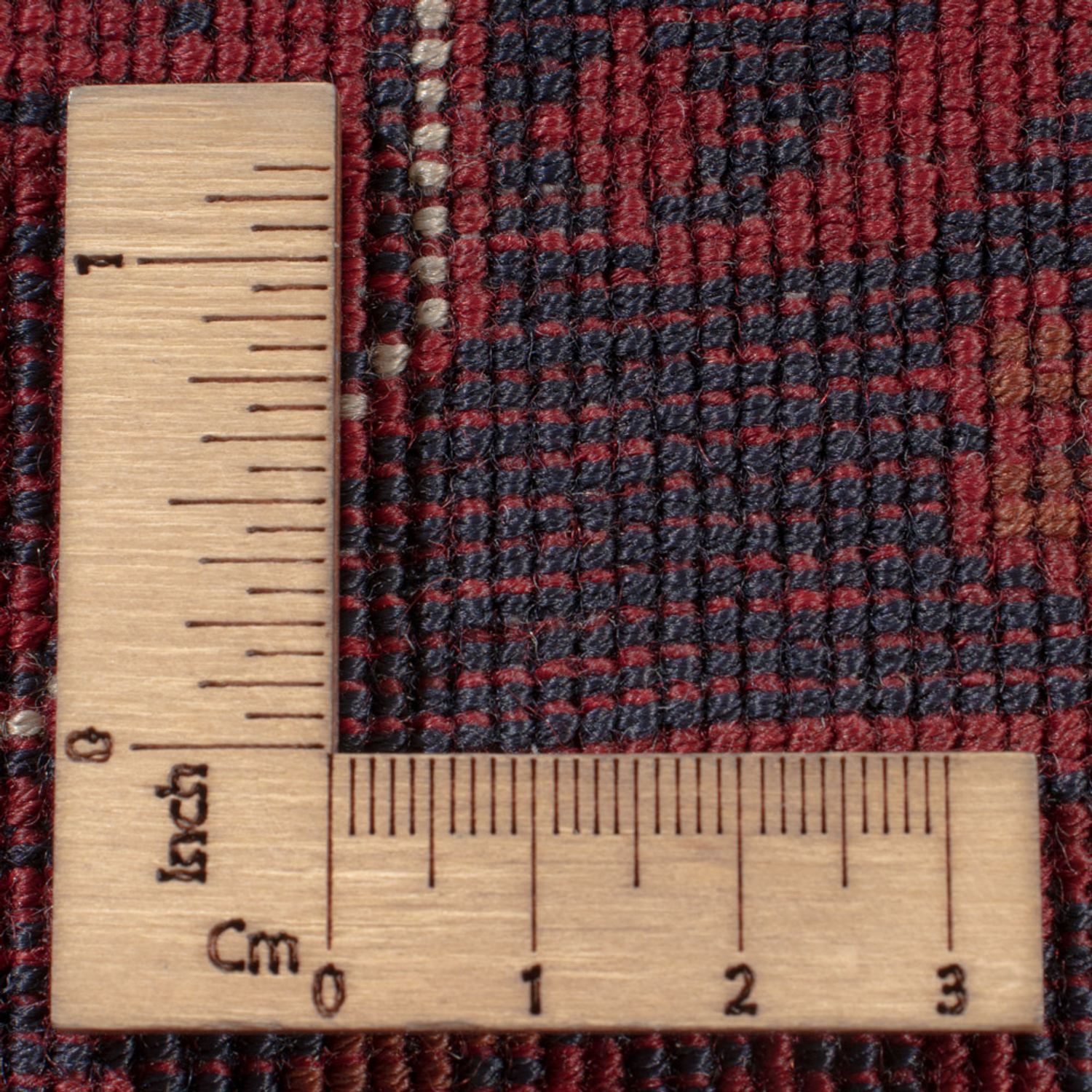 Afghansk matta - Kungliga - 288 x 198 cm - mörkröd