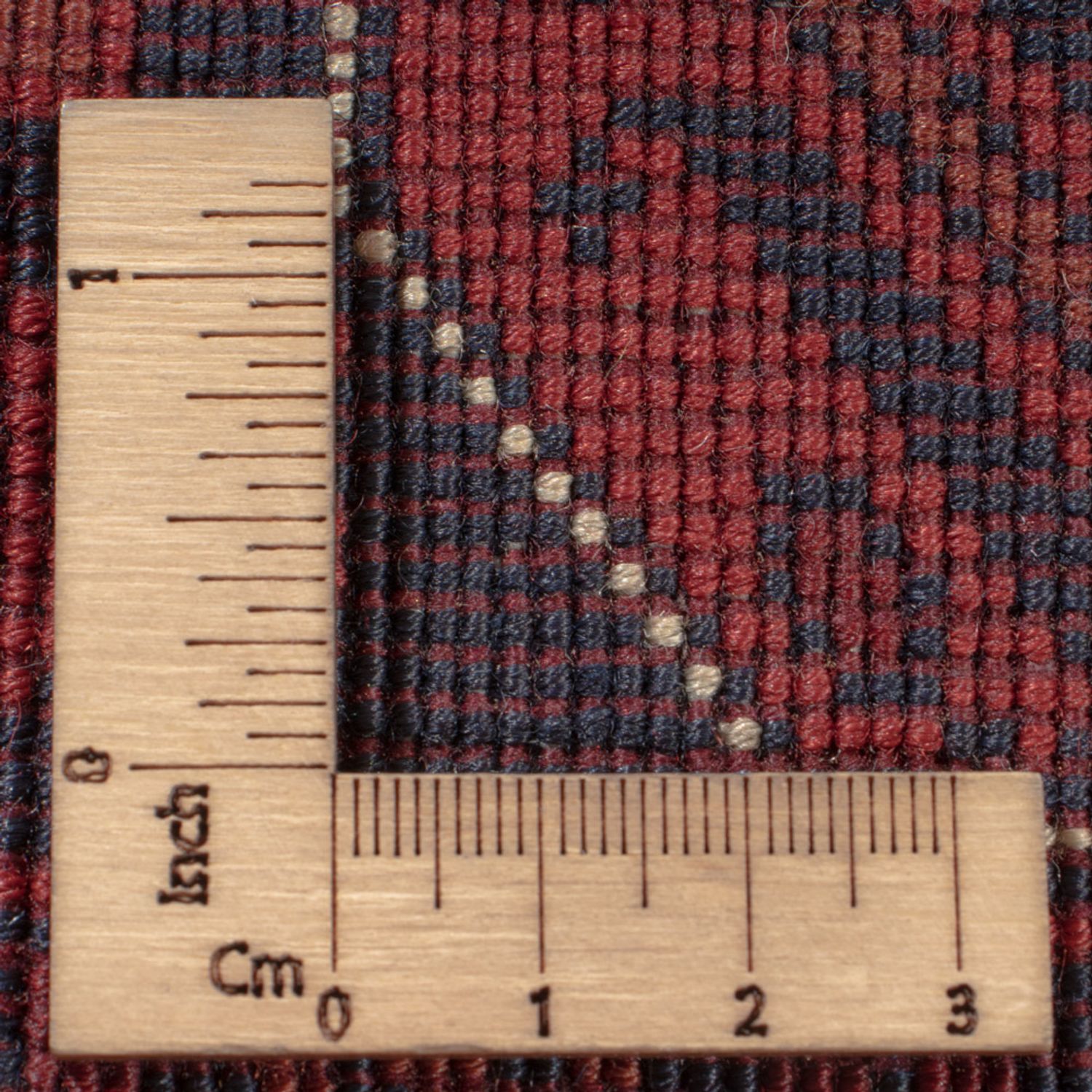 Afghansk matta - Kungliga - 294 x 199 cm - mörkröd