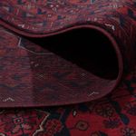 Afghansk matta - Kungliga - 294 x 199 cm - mörkröd