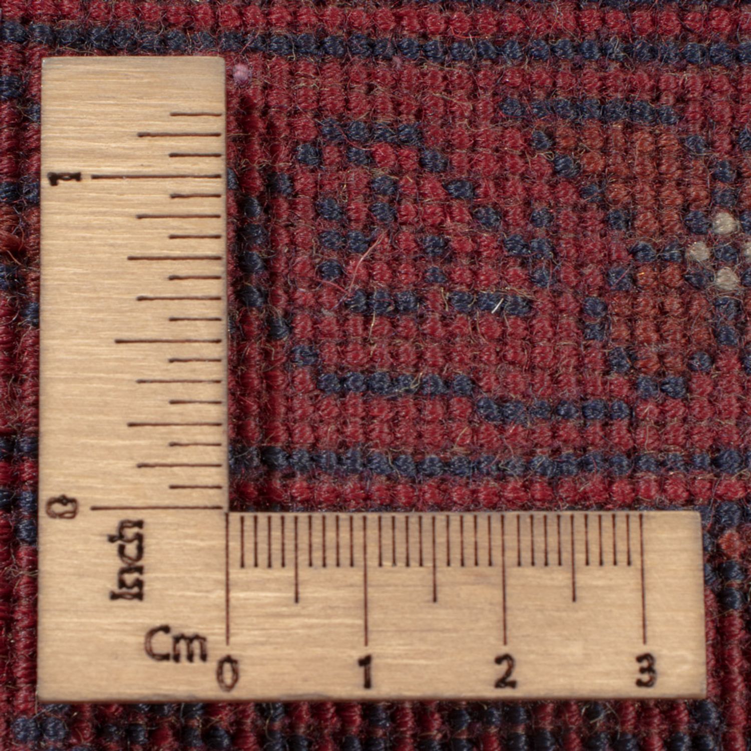 Afghansk matta - Kungliga - 283 x 196 cm - mörkröd