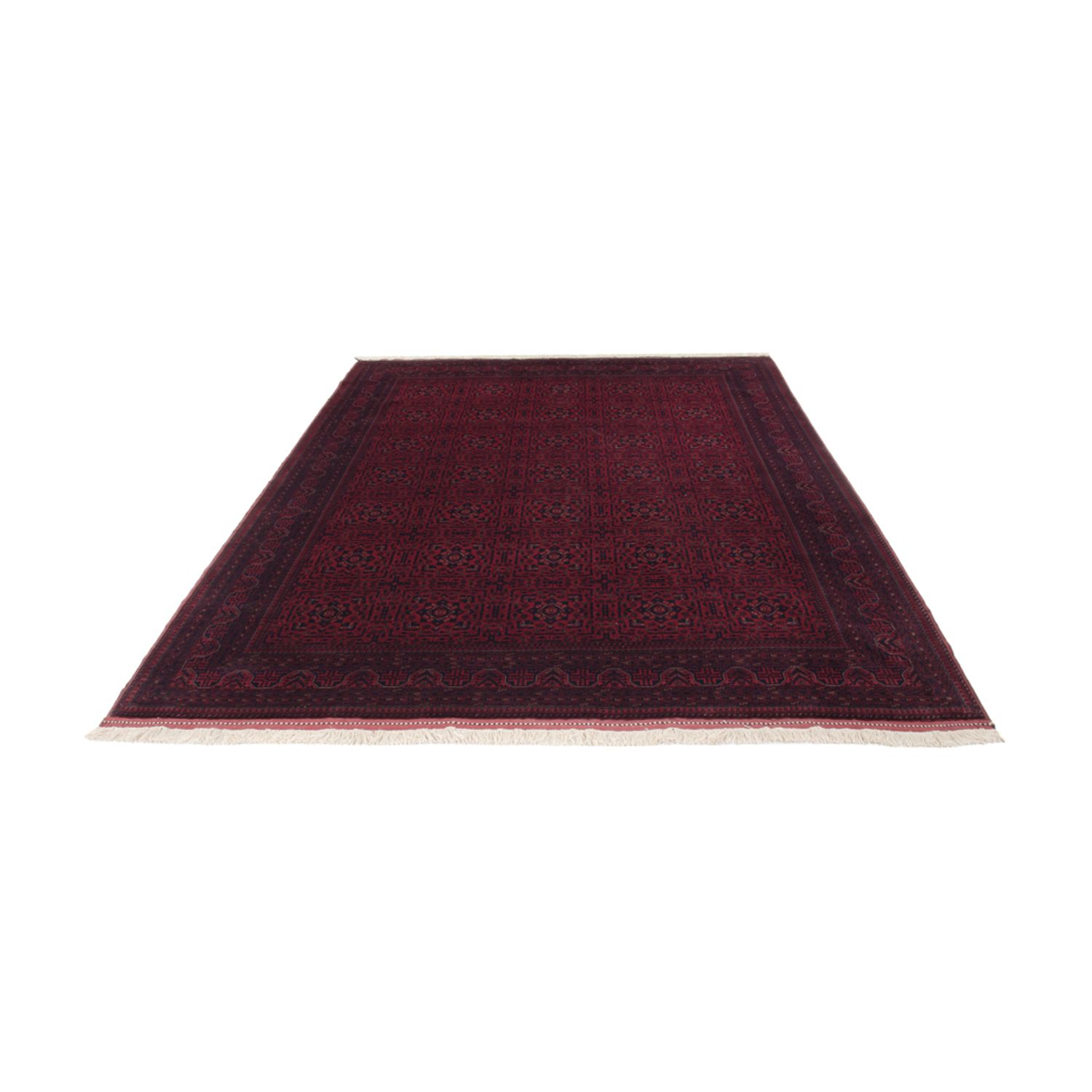 Afghan Teppich - Royal - 303 x 201 cm - dunkelrot