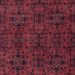 Afghan Rug - Royal - 292 x 199 cm - dark red