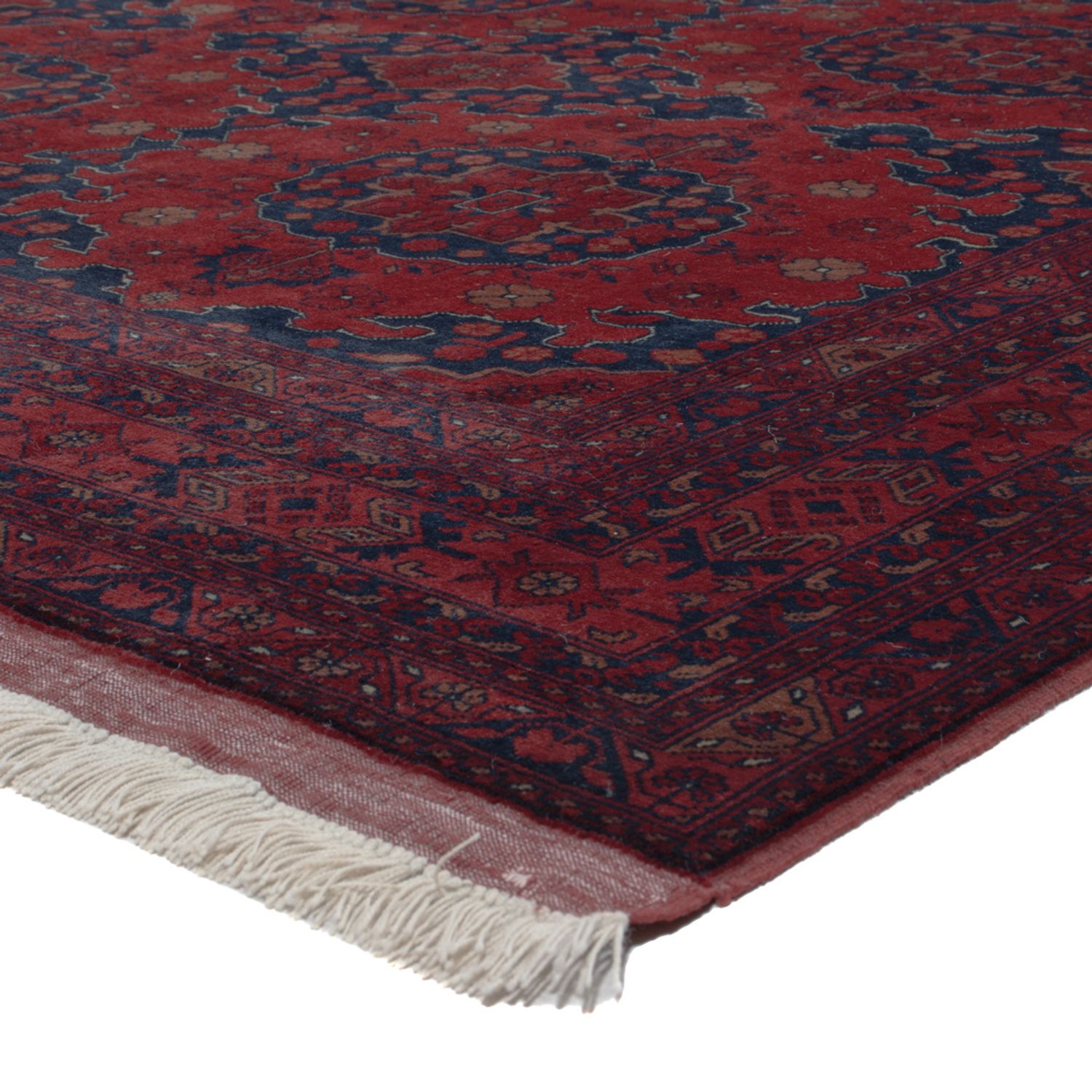 Afghan Rug - Royal - 298 x 204 cm - dark red