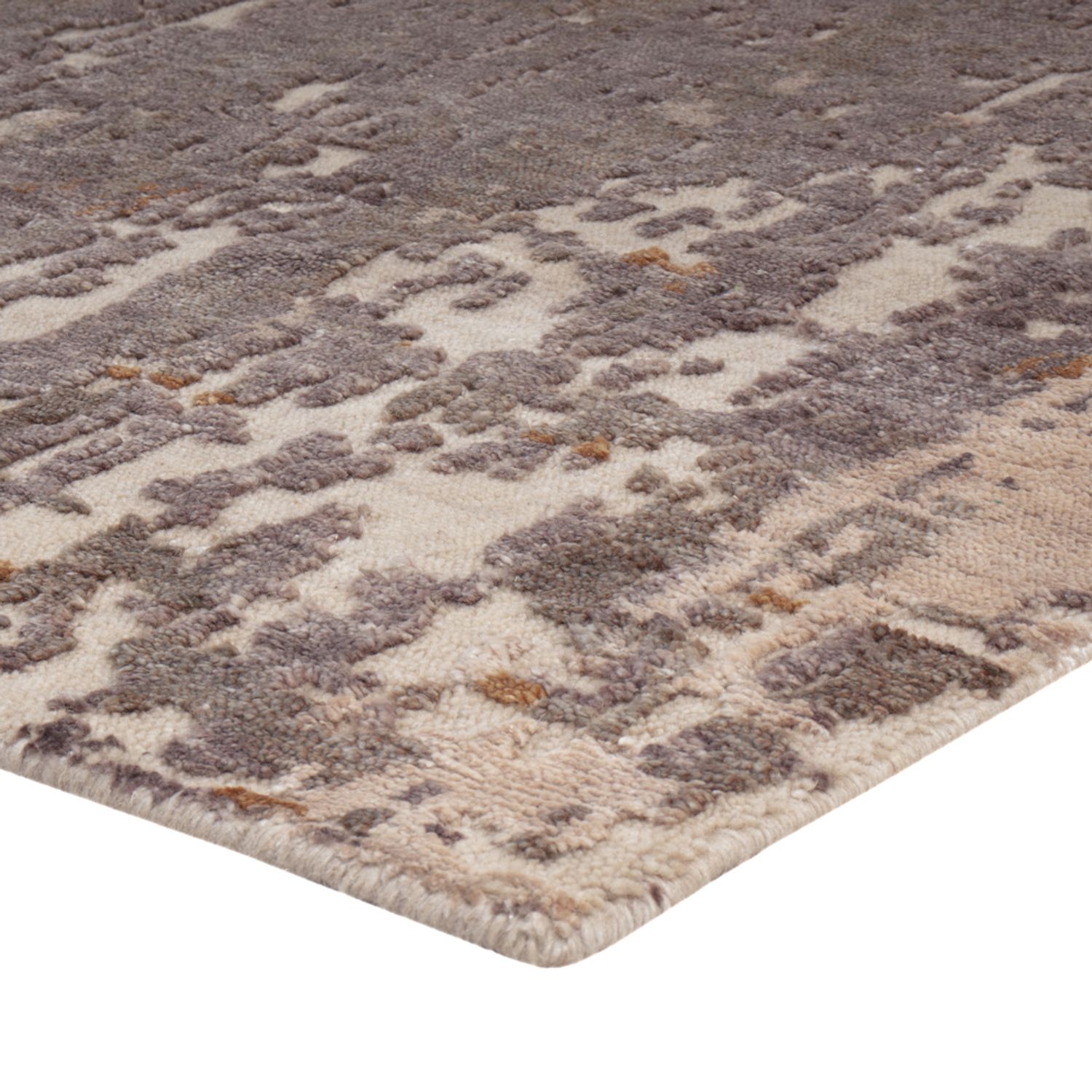 Designer teppe - 152 x 104 cm - sølv