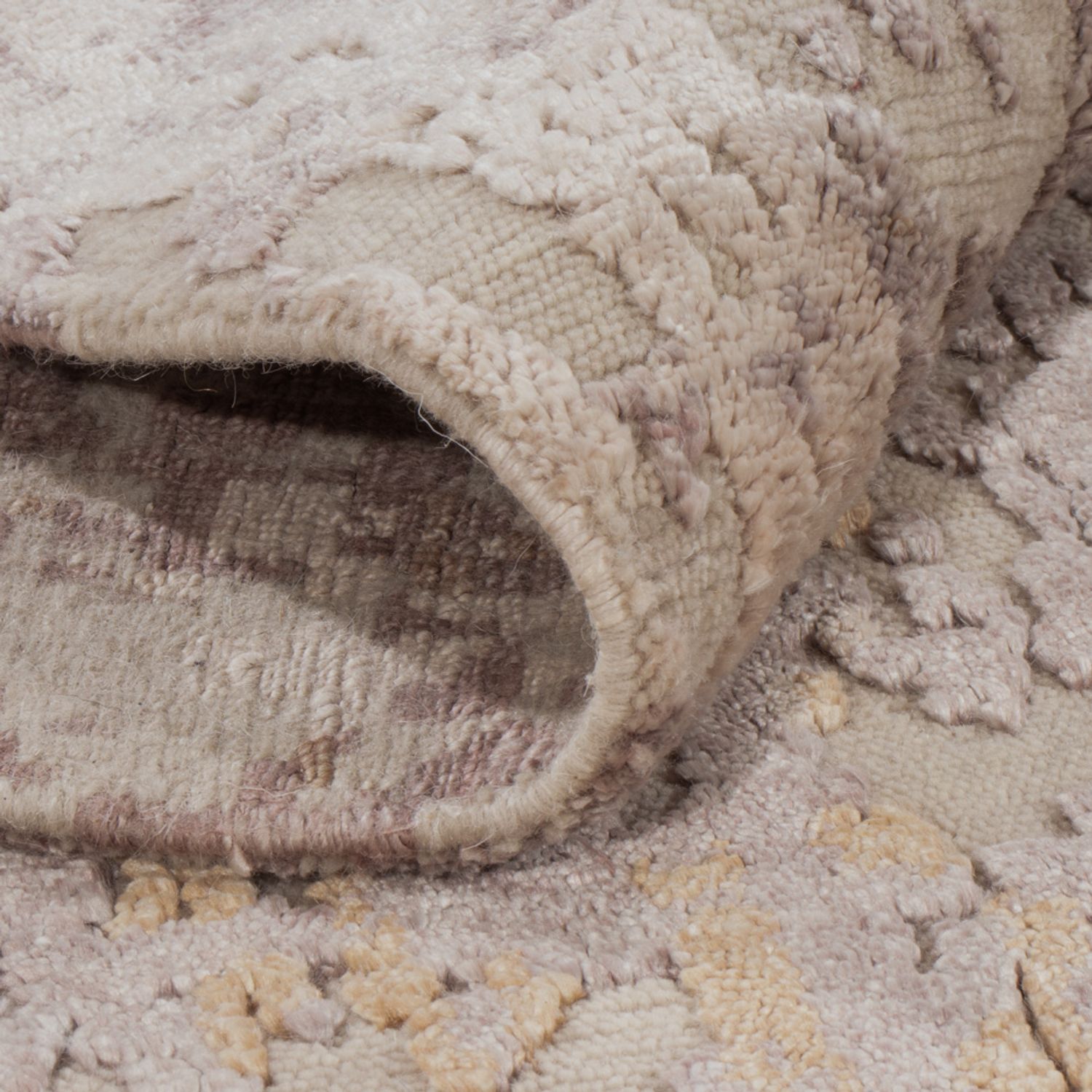 Designer teppe - 152 x 104 cm - sølv