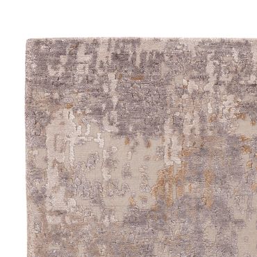 Designer teppe - 152 x 104 cm - sølv