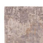 Designer teppe - 152 x 104 cm - sølv