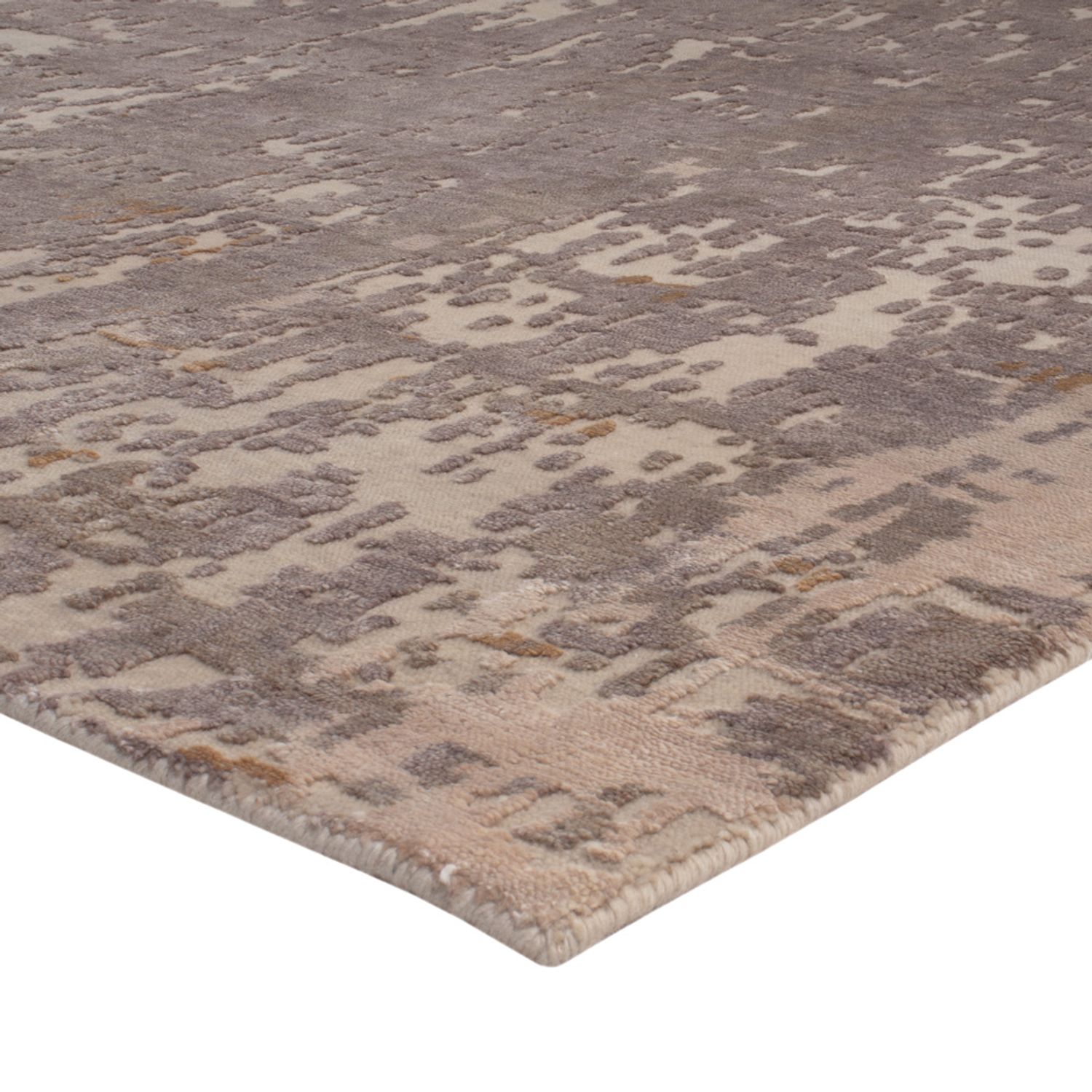 Designový koberec - 242 x 173 cm - stříbrná