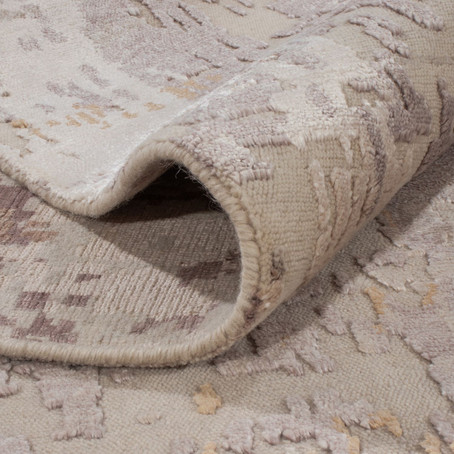 Designový koberec - 242 x 173 cm - stříbrná