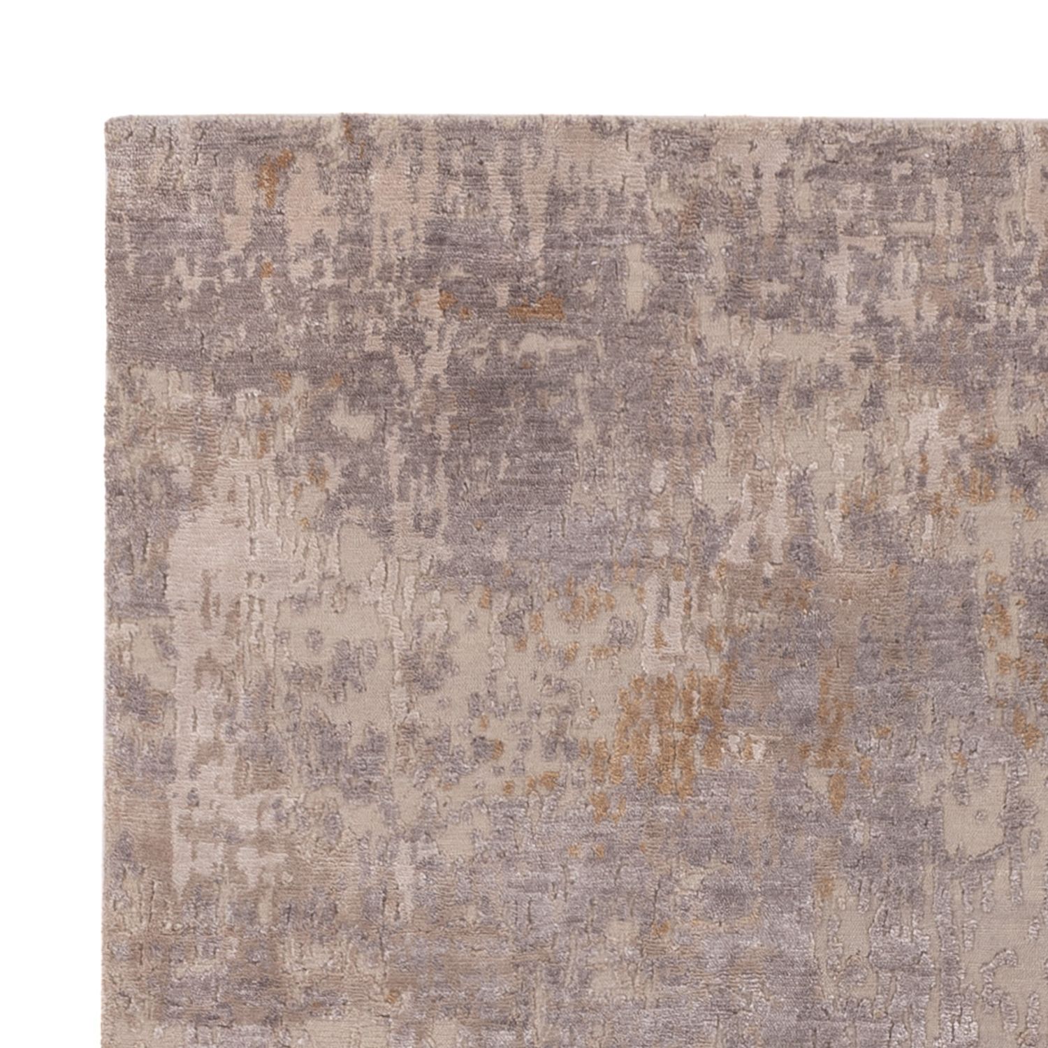 Designermatta - 197 x 154 cm - silver