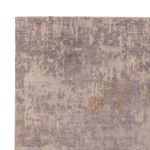 Designermatta - 197 x 154 cm - silver