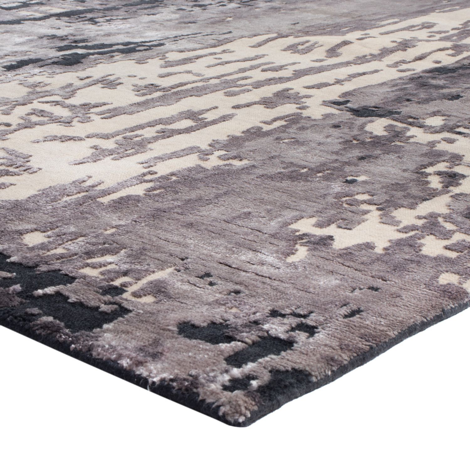 Alfombra de diseño - 296 x 205 cm - negro