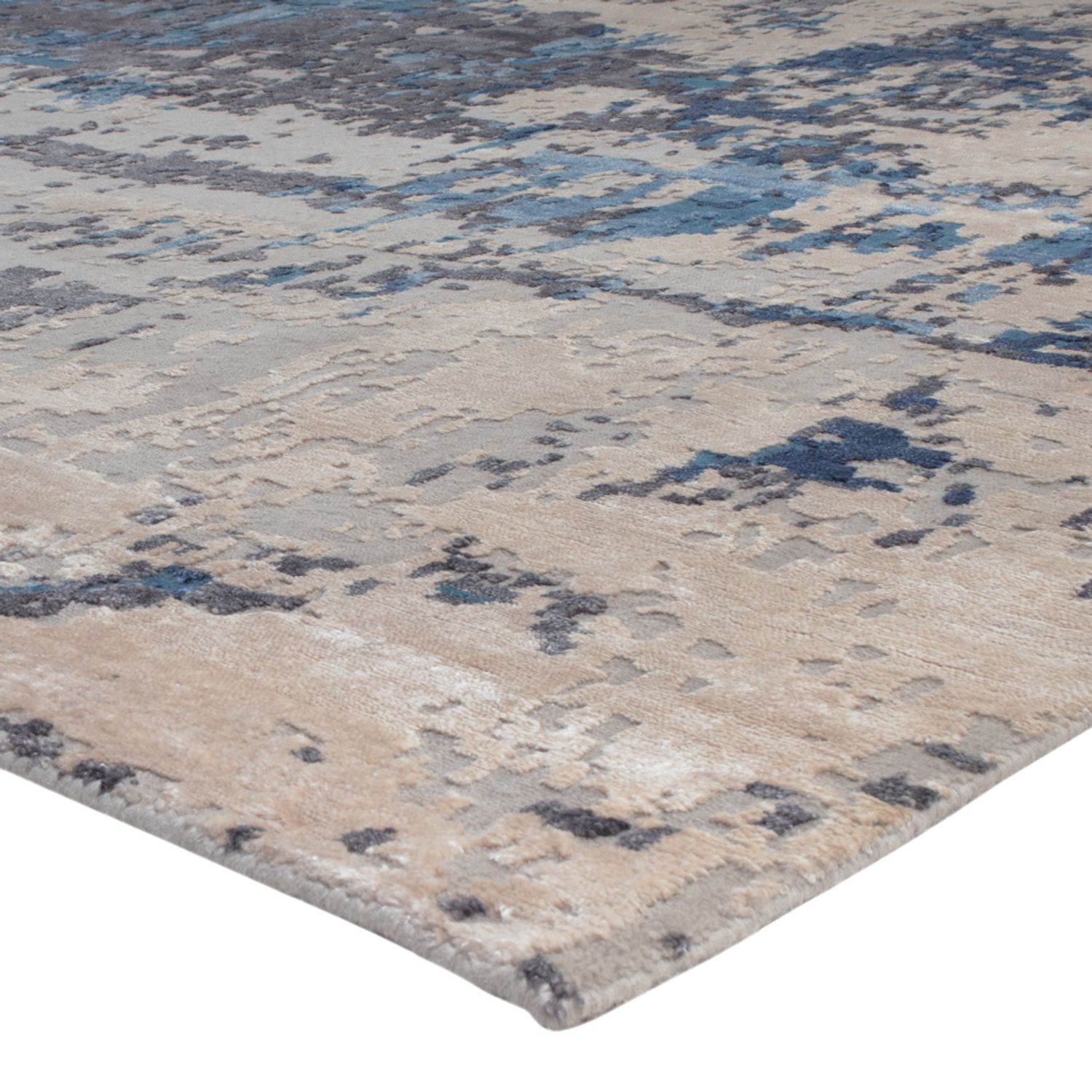 Designer teppe - 298 x 205 cm - blå