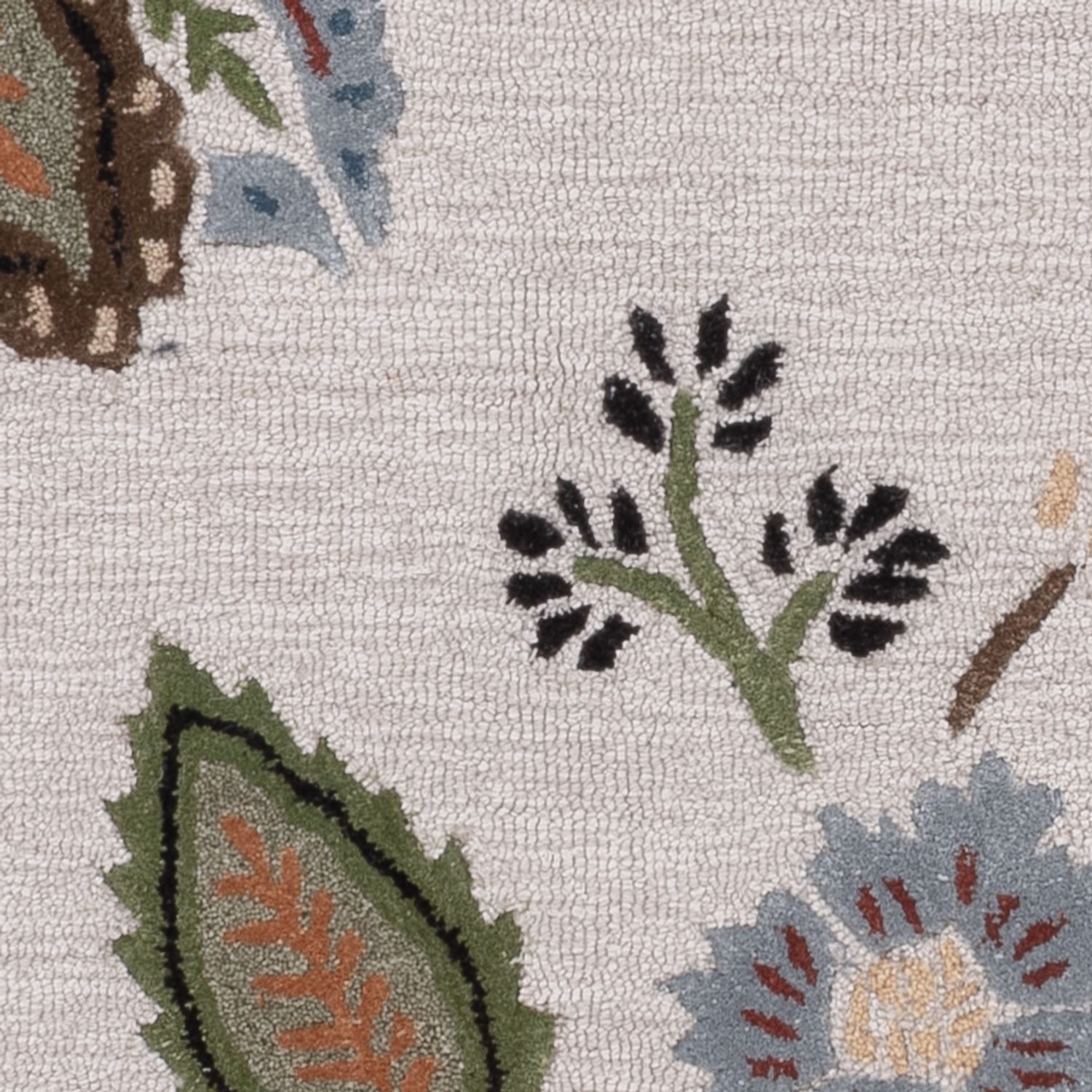 Wollen tapijt - 185 x 120 cm - veelkleurig