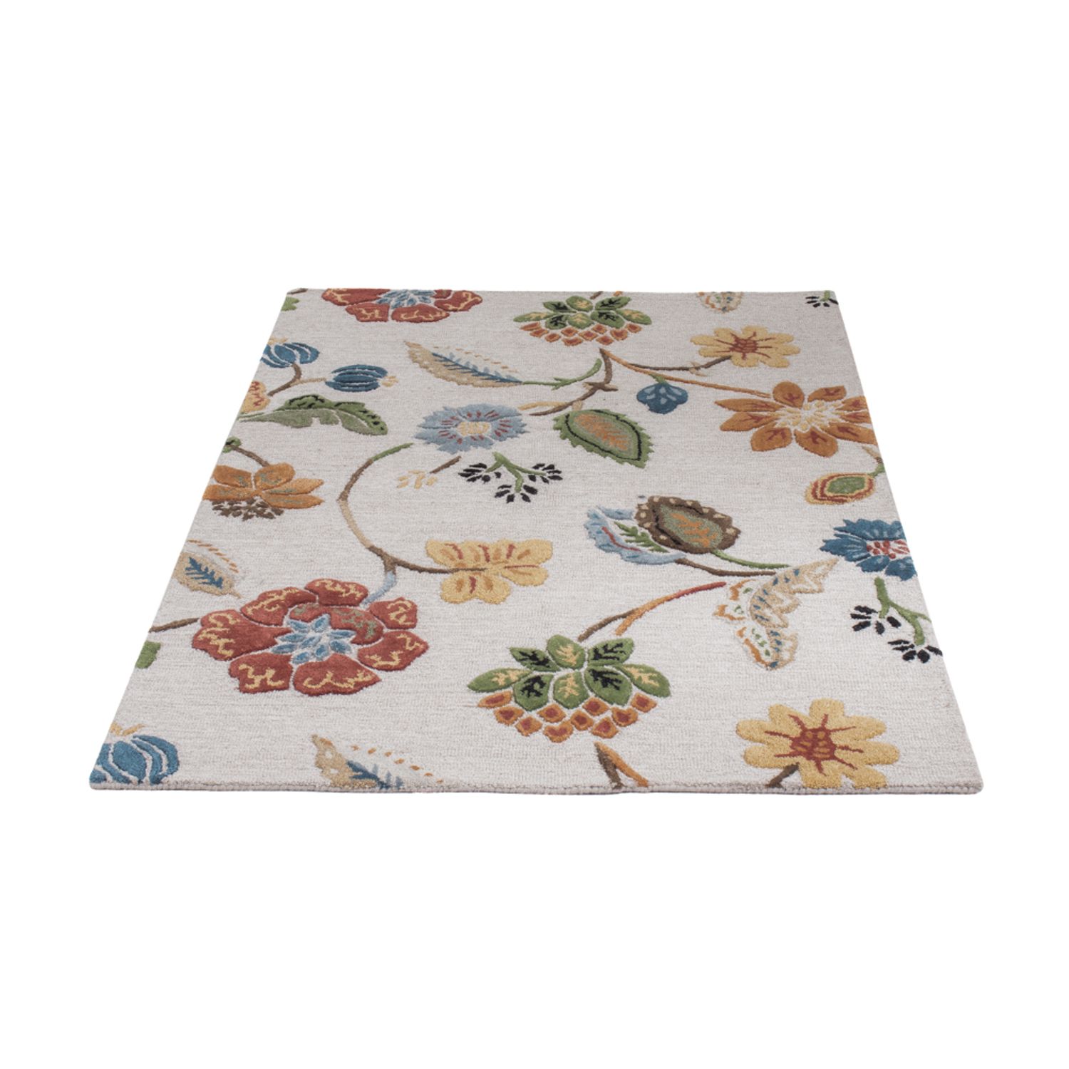 Wollen tapijt - 185 x 120 cm - veelkleurig