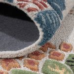 Wollen tapijt - 185 x 120 cm - veelkleurig