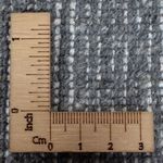 Løper Gabbeh teppe - Loribaft Softy - 300 x 94 cm - antrasitt