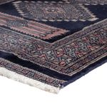 Runner Pakistani Rug - 270 x 77 cm - dark blue