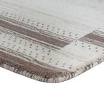 Gabbeh teppe - Loribaft Softy - 90 x 60 cm - naturhvit
