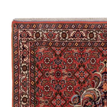 Corredor Tapete Persa - Bijar - Royal - 203 x 75 cm - vermelho