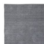 Gabbeh teppe - Loribaft Softy square  - 200 x 200 cm - grå