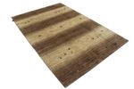 Alfombra Gabbeh - Loribaft Indus - 245 x 166 cm - beige oscuro