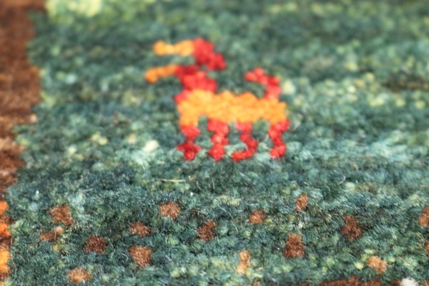 Alfombra Gabbeh - Loribaft Indus - 213 x 157 cm - beige