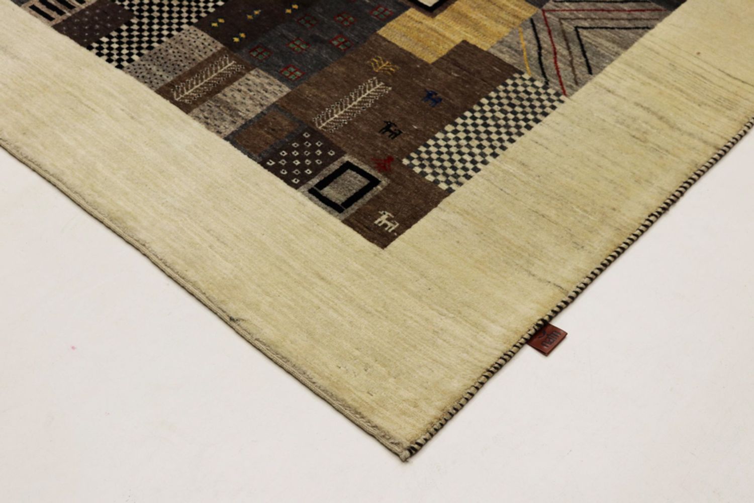 Alfombra Gabbeh - Loribaft Indus - 251 x 181 cm - multicolor
