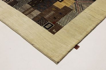Alfombra Gabbeh - Loribaft Indus - 251 x 181 cm - multicolor