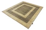 Alfombra Gabbeh - Loribaft Indus - 235 x 203 cm - beige oscuro