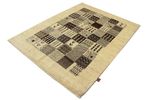 Alfombra Gabbeh - Loribaft Indus - 206 x 152 cm - beige oscuro