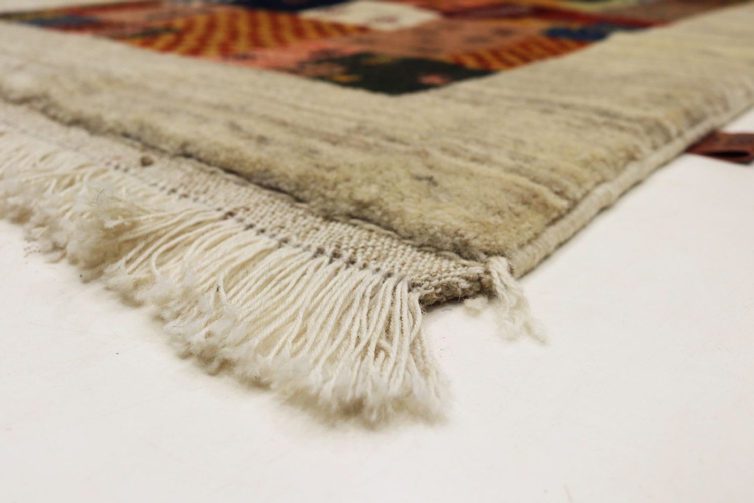 Alfombra Gabbeh - Loribaft Indus - 127 x 85 cm - multicolor