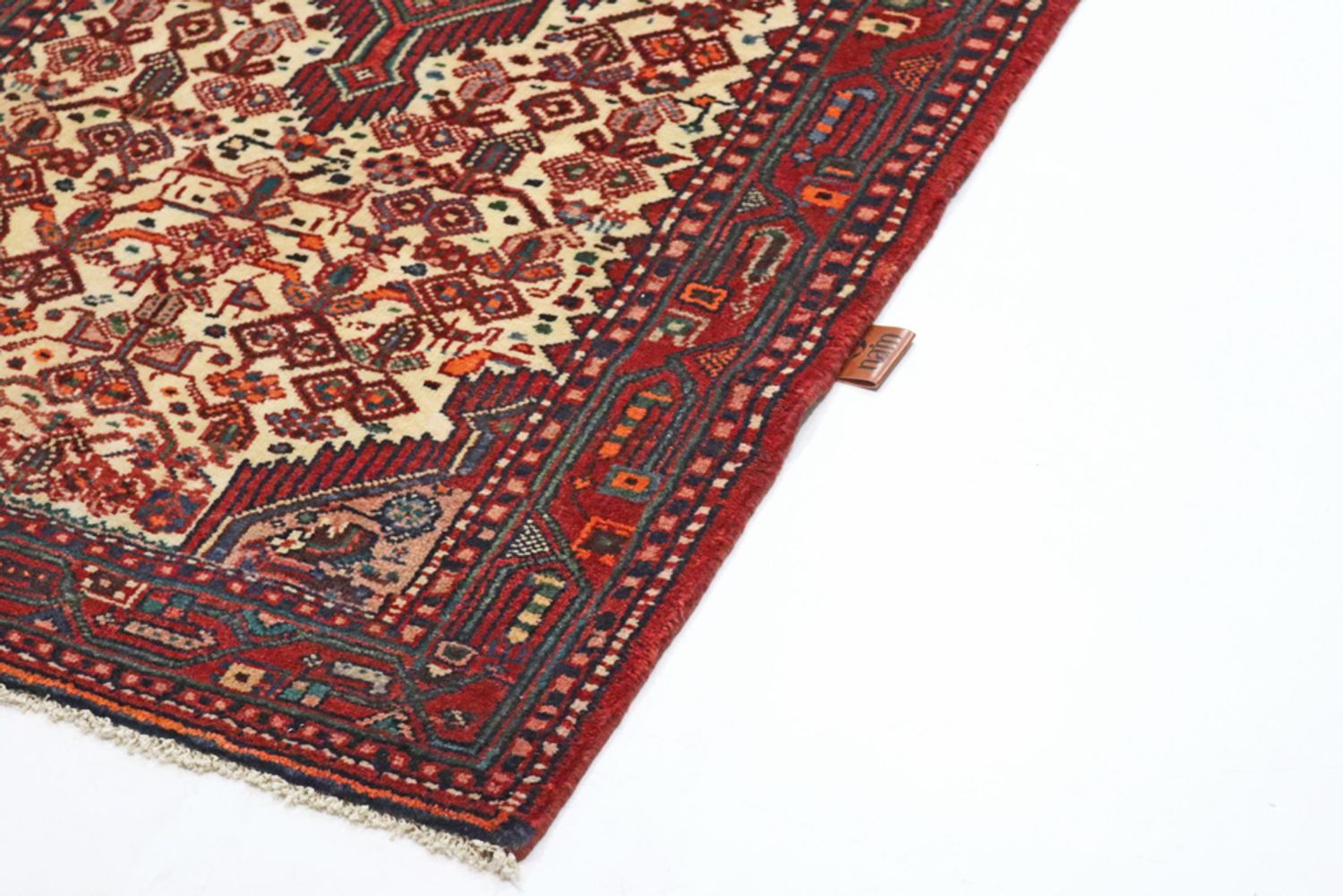 Runner Perský koberec - Nomádský - 356 x 83 cm - světle béžová