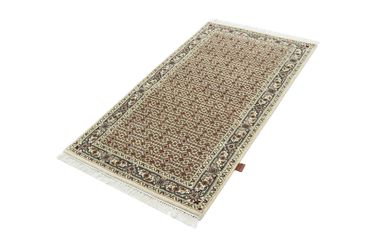 Alfombra oriental - Tabriz - 163 x 88 cm - arena