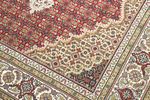 Alfombra oriental - Tabriz - 244 x 168 cm - óxido