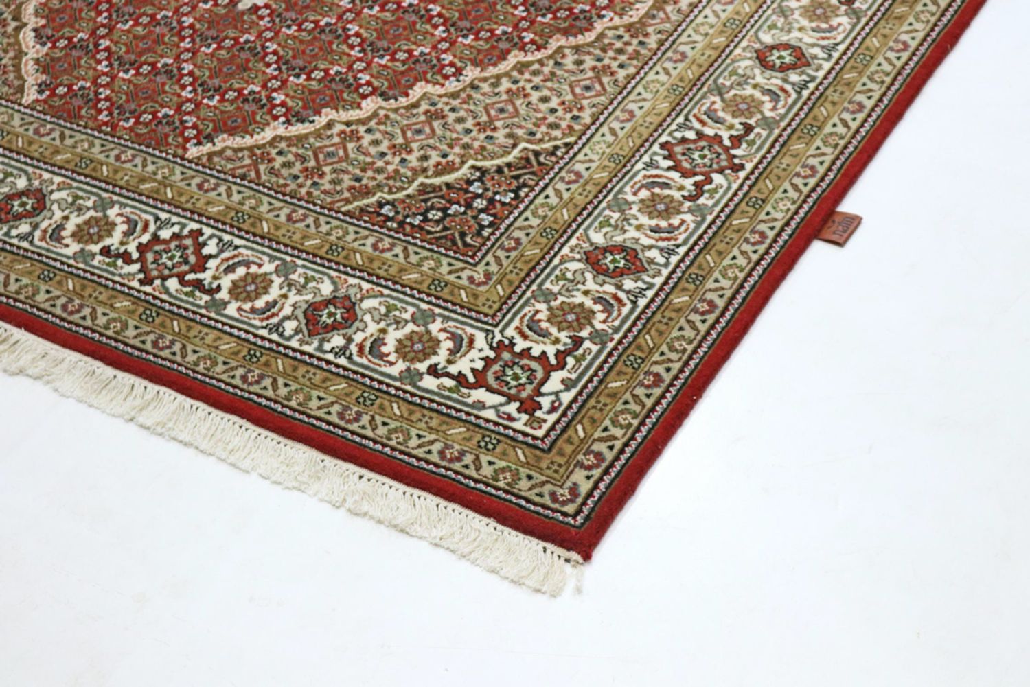 Alfombra oriental - Tabriz - 242 x 169 cm - óxido