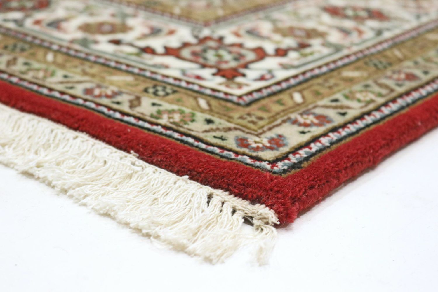 Alfombra oriental - Tabriz - 242 x 169 cm - óxido